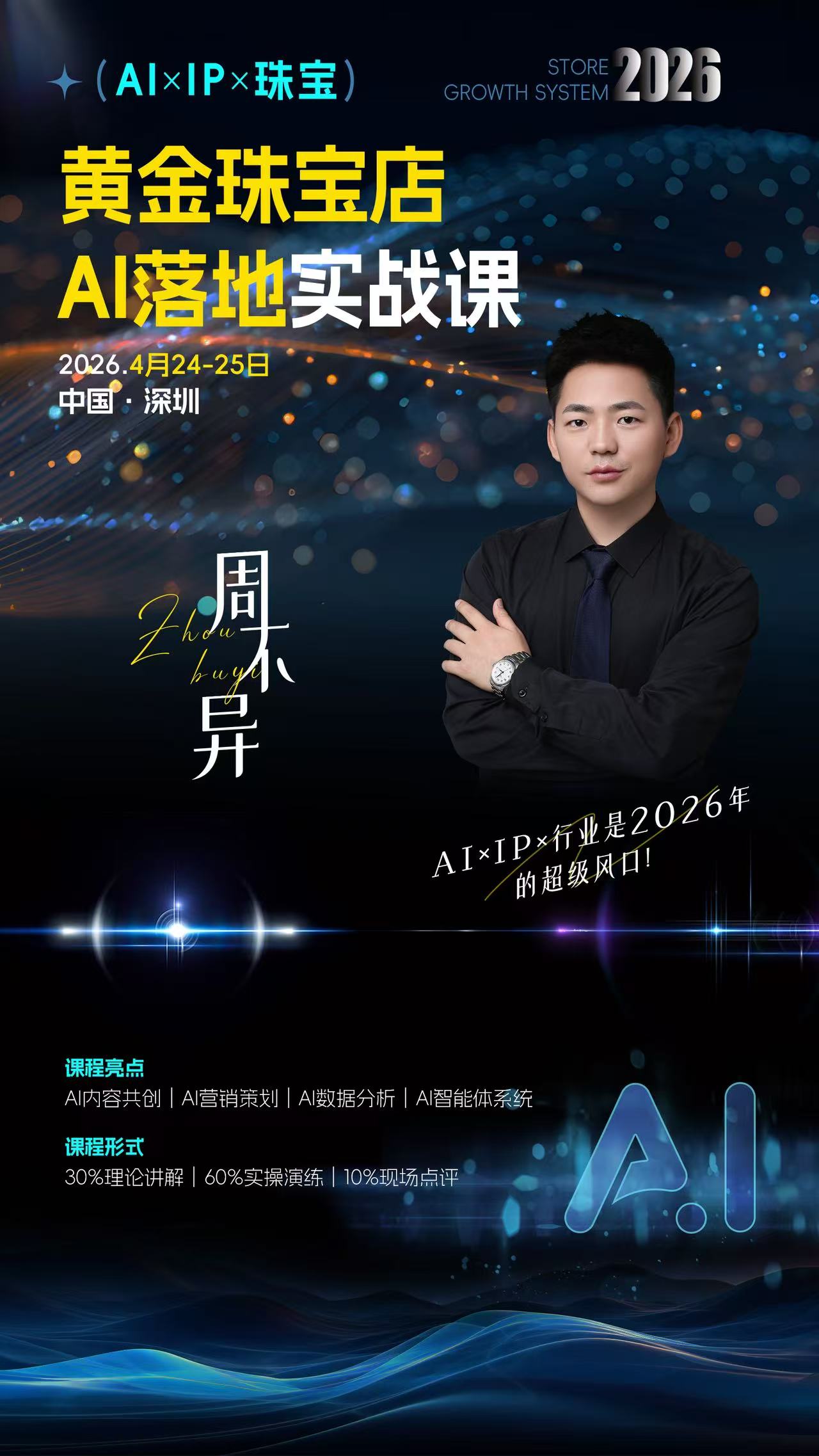 汕尾黄金珠宝AI经营平台